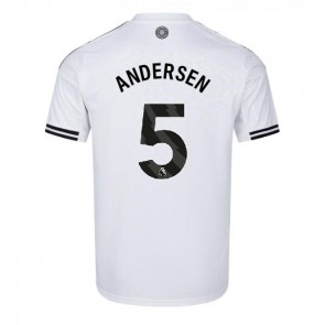 Fulham Joachim Andersen #5 Hjemmebanetrøje 2025-26 Kortærmet